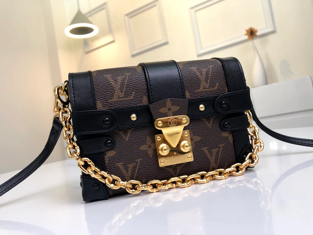 m62553-LV-essential-trunk handbag-large monogram canvas