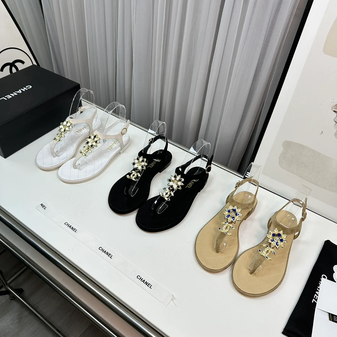 Chanel - Шлепанцы из овечьей кожи