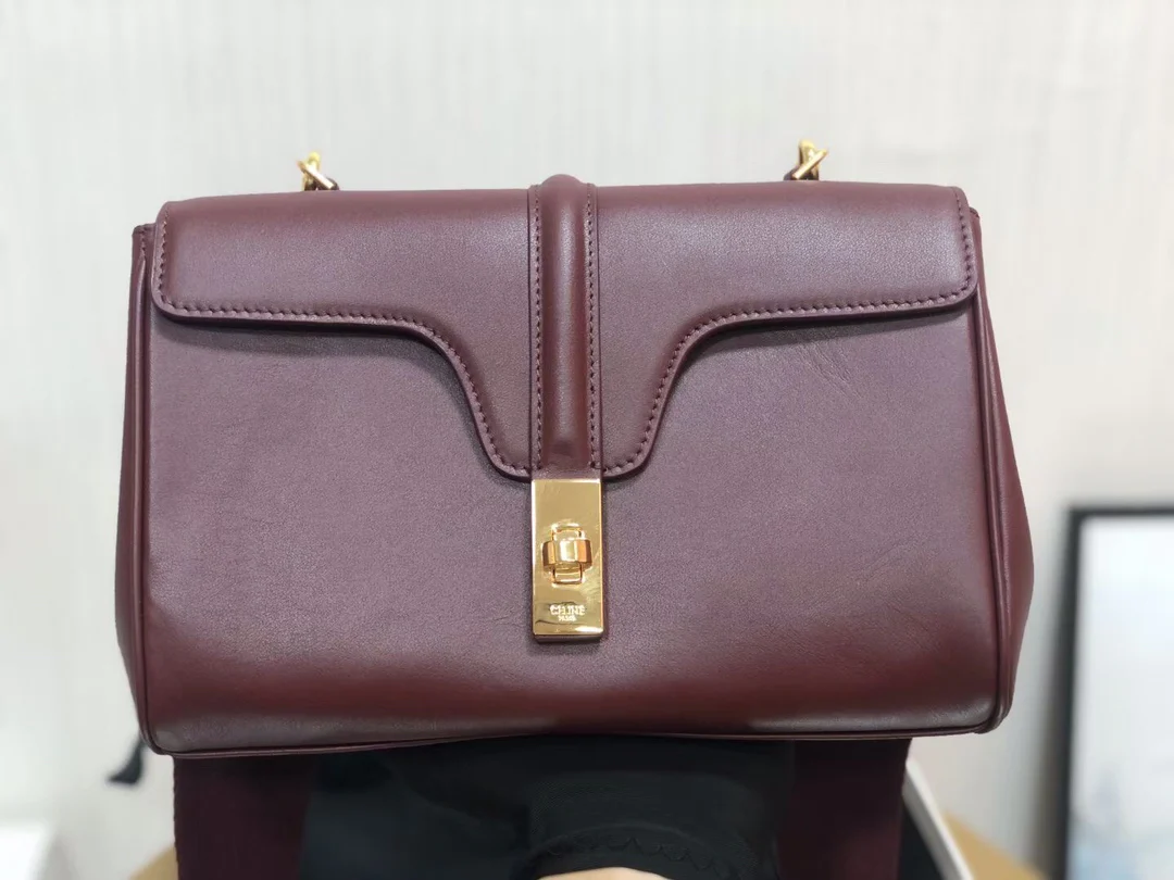 Сумка Celine из мягкой телячьей кожи с текстурой бумаги (16 оттенков) - 2