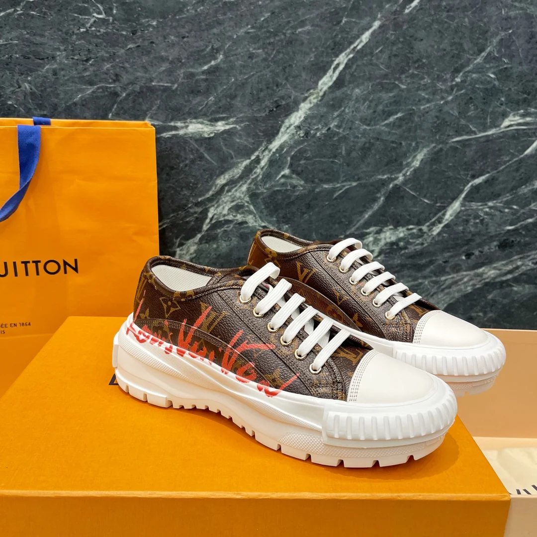 Обувь LV - LV Squad - классический кожаный стиль