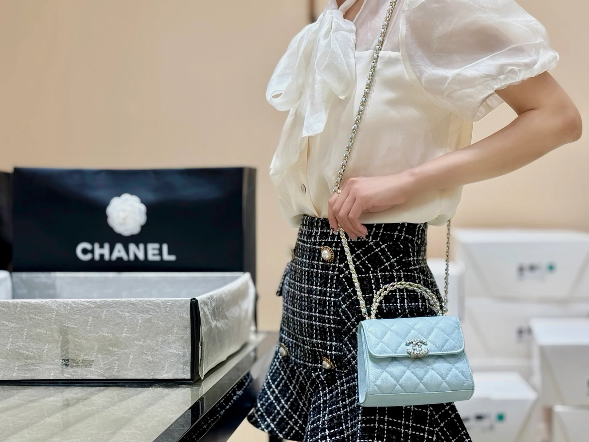 Сумка Chanel 25s Kelly Handle Bag