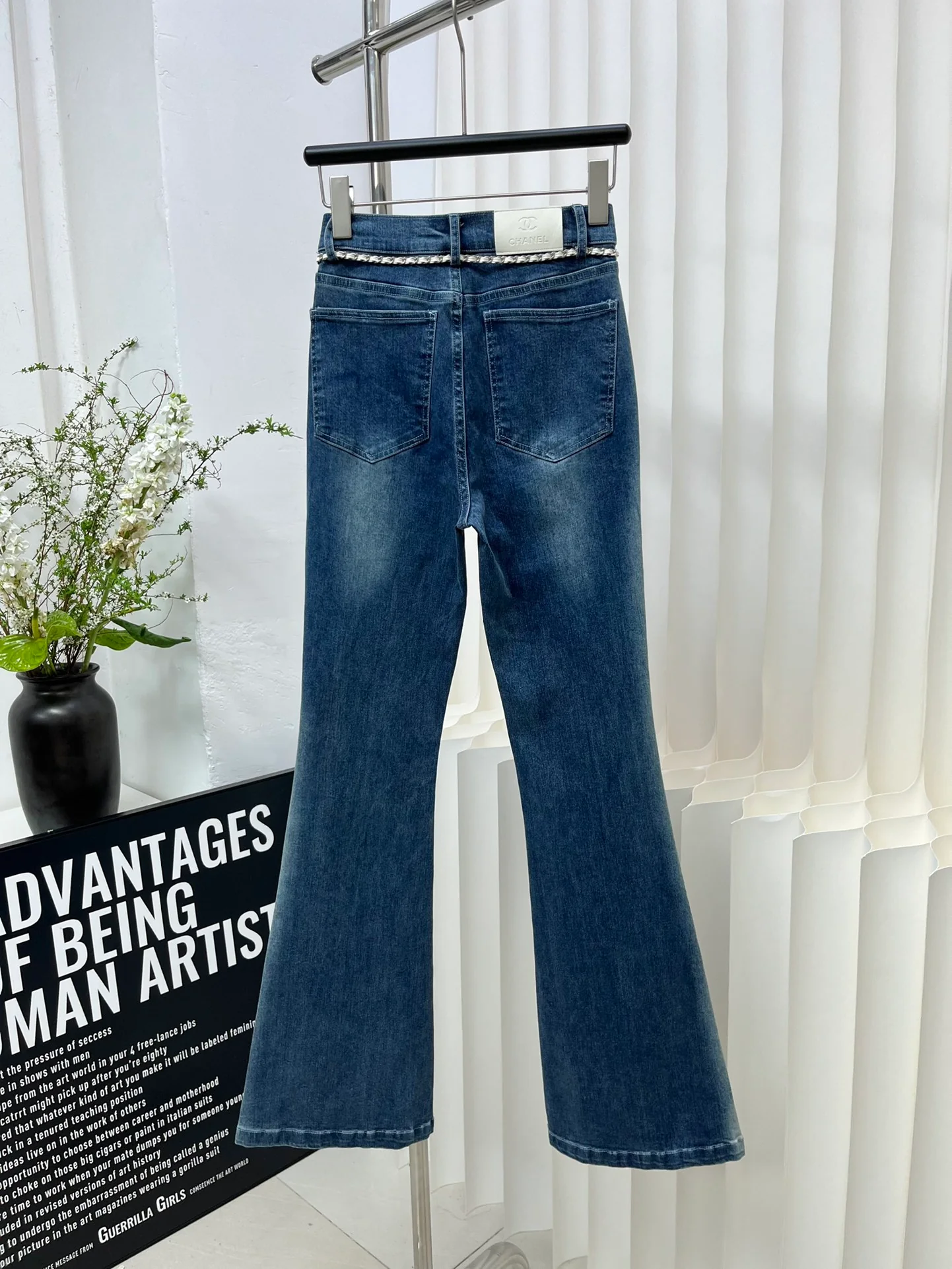 Джинсы Chanel 2403 Gradient Flared Jeans - 1