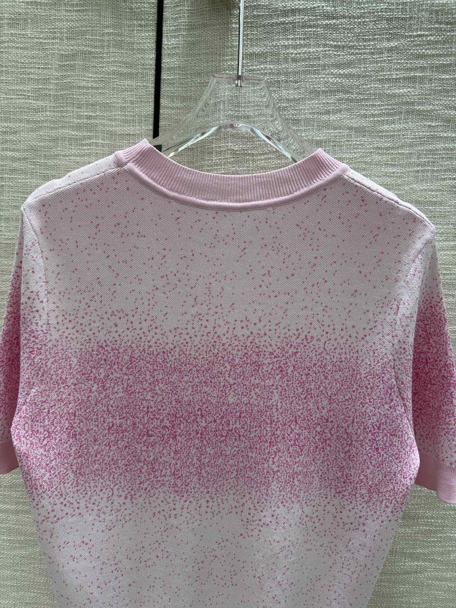 Chanel - 2403 - Градиентный трикотаж с коротким рукавом