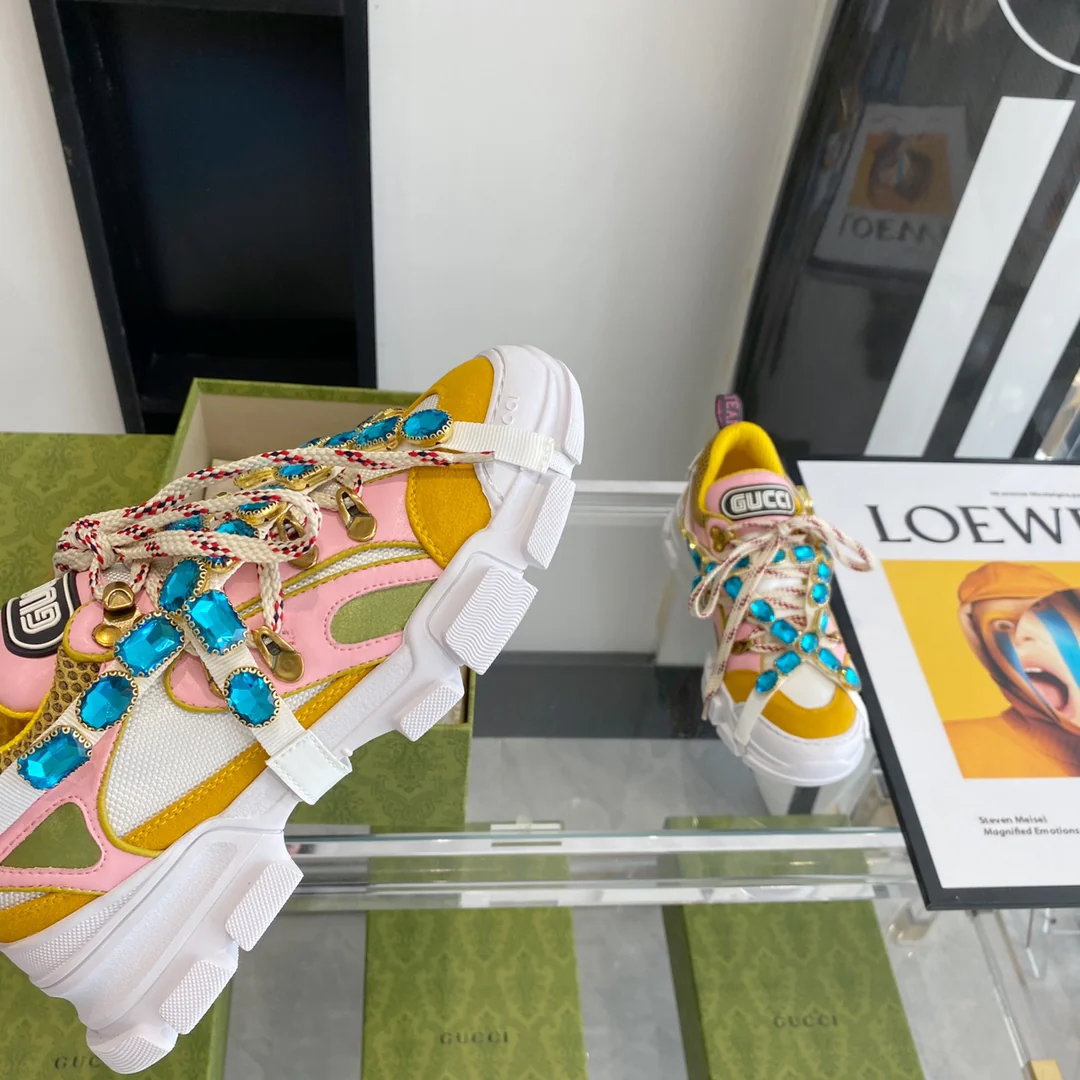 Gucci - Кроссовки - Массивная обувь - Парный стиль