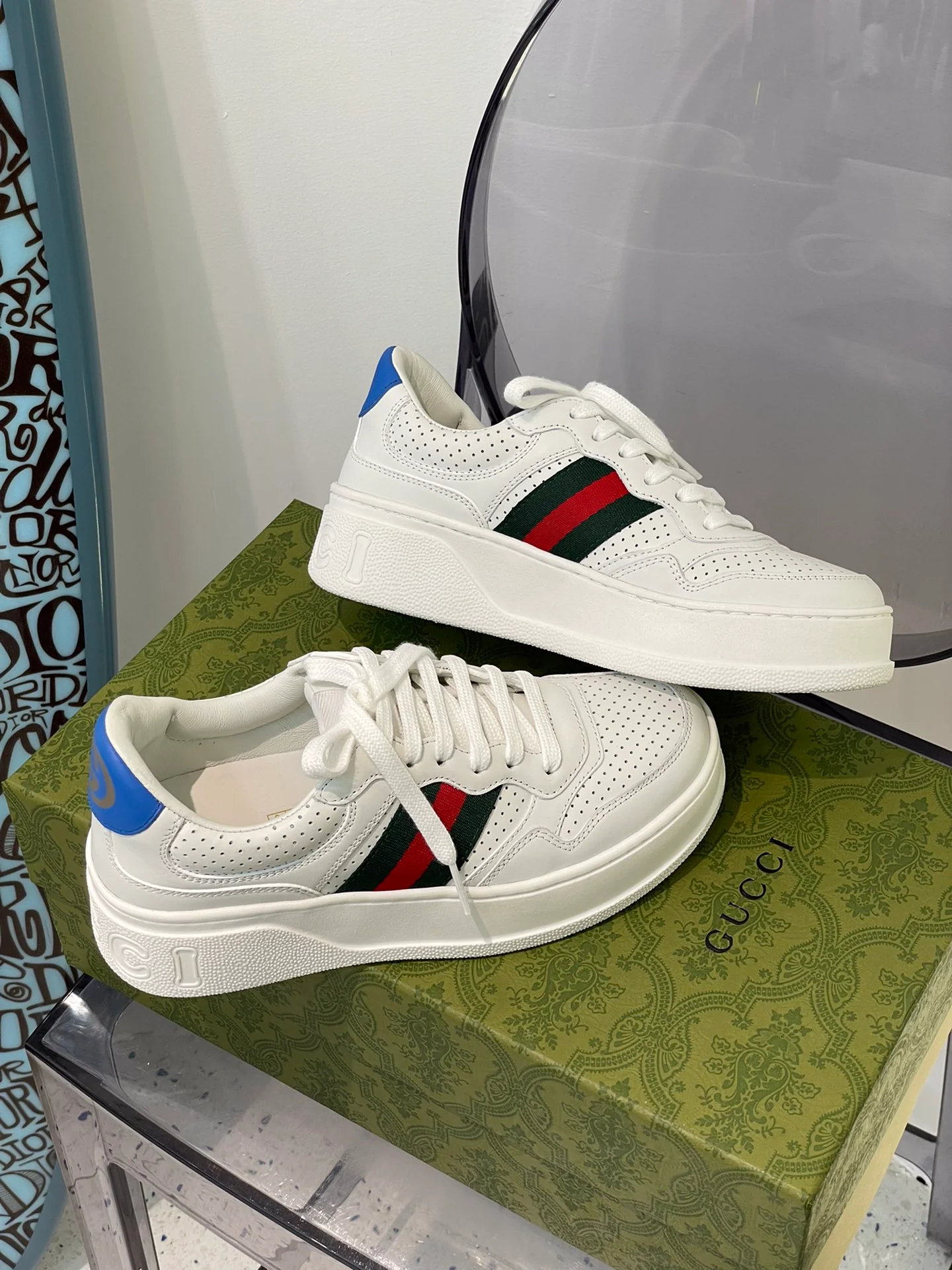 Gucci - Кроссовки на платформе - Повседневная обувь