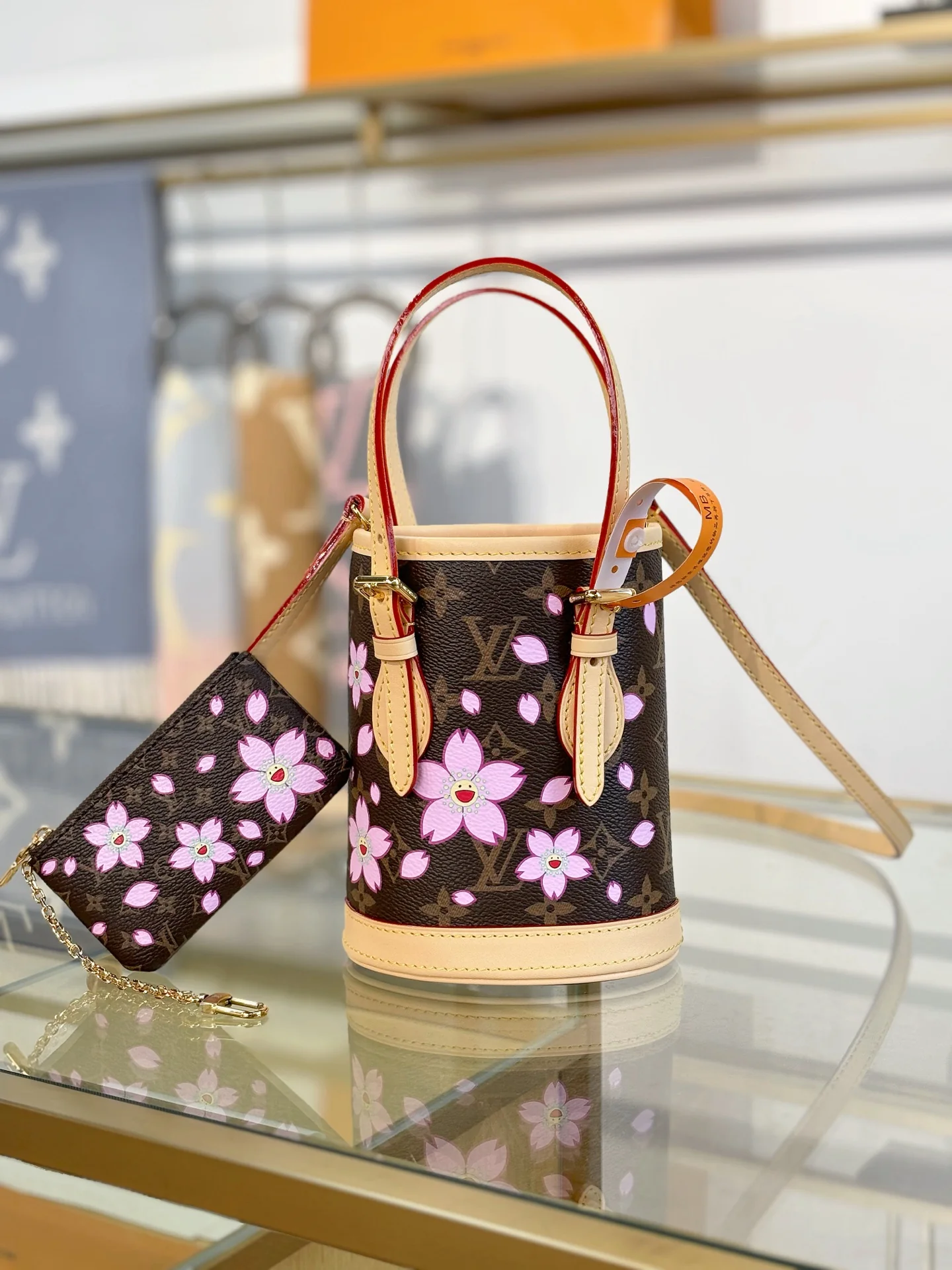LV-m13417-tm-nano-bucket-handbag-cherry blossom style