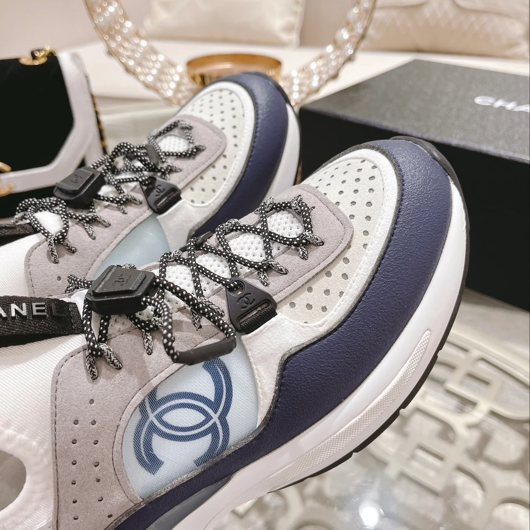 Кроссовки Chanel 22SS - синие