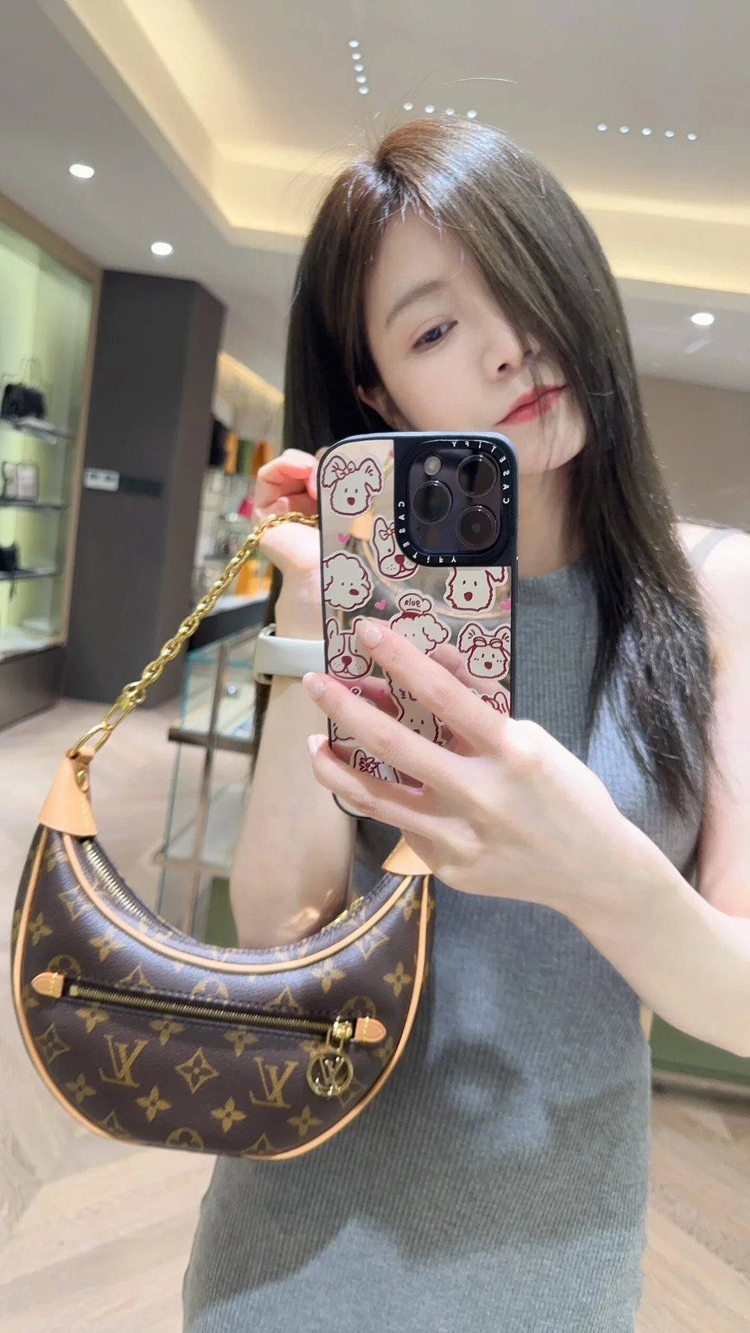 m81098-LV-loop Сумка-мешок с петлями, наплечная/кроссбоди