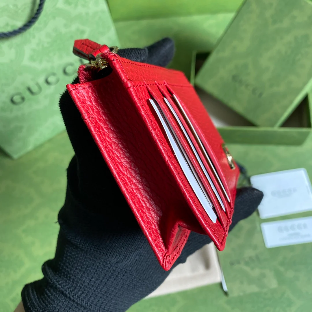 GG Marmont系列 拉链卡包