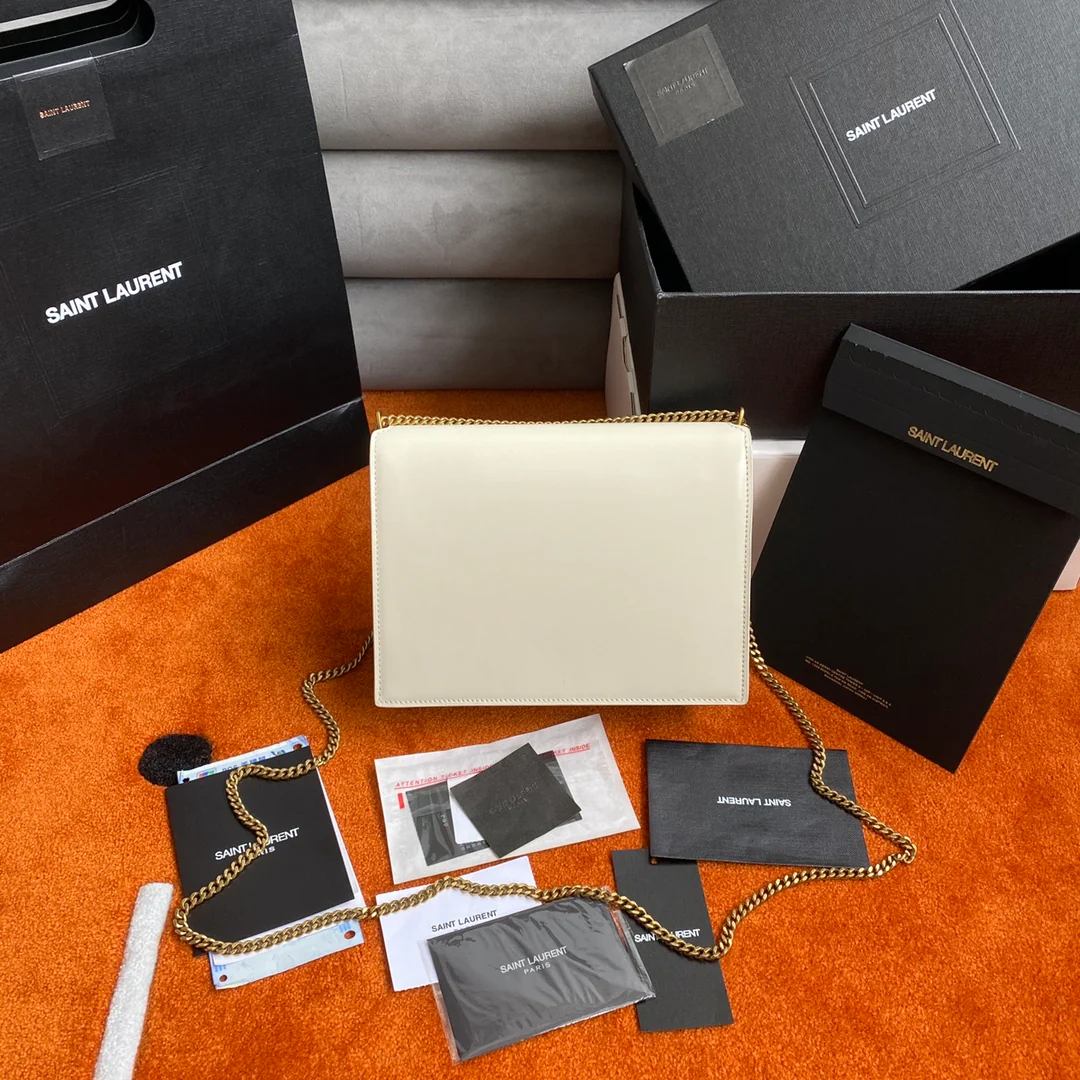 Сумка-конверт YSL Cassandra из плетеной ткани - 4 шт.