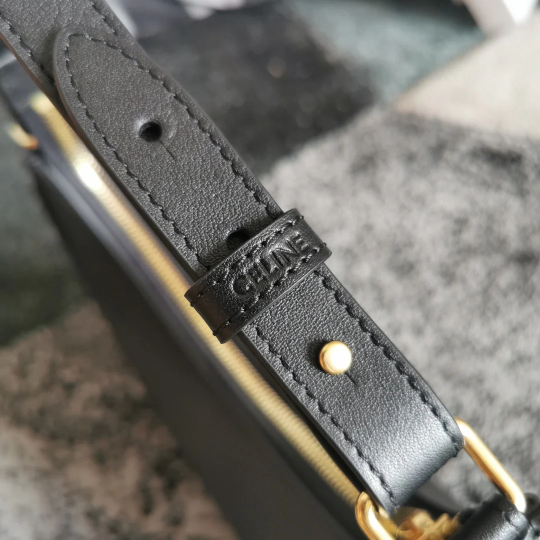 Сумка через плечо Celine Ava - гладкая кожа - черная