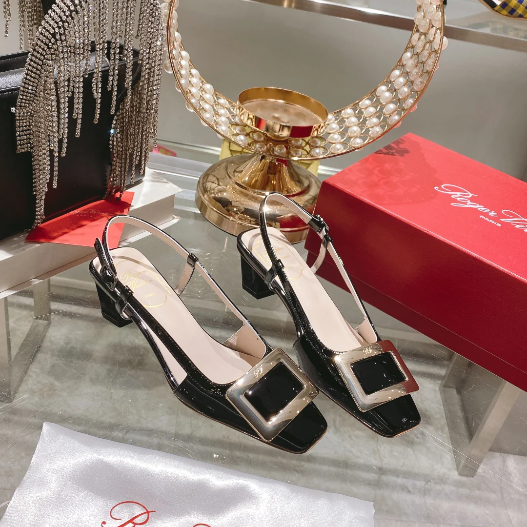 Обувь RV Shoes - Новинка ранней весны 2023 года - Полые сандалии - Черные