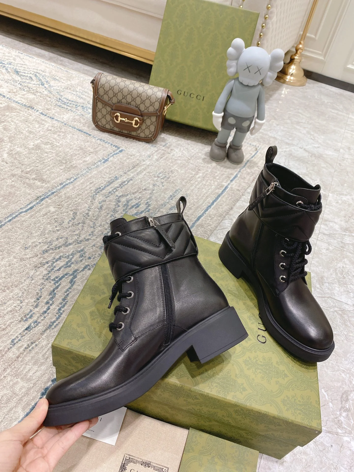 Ботинки Gucci 22ss Dr. Martens