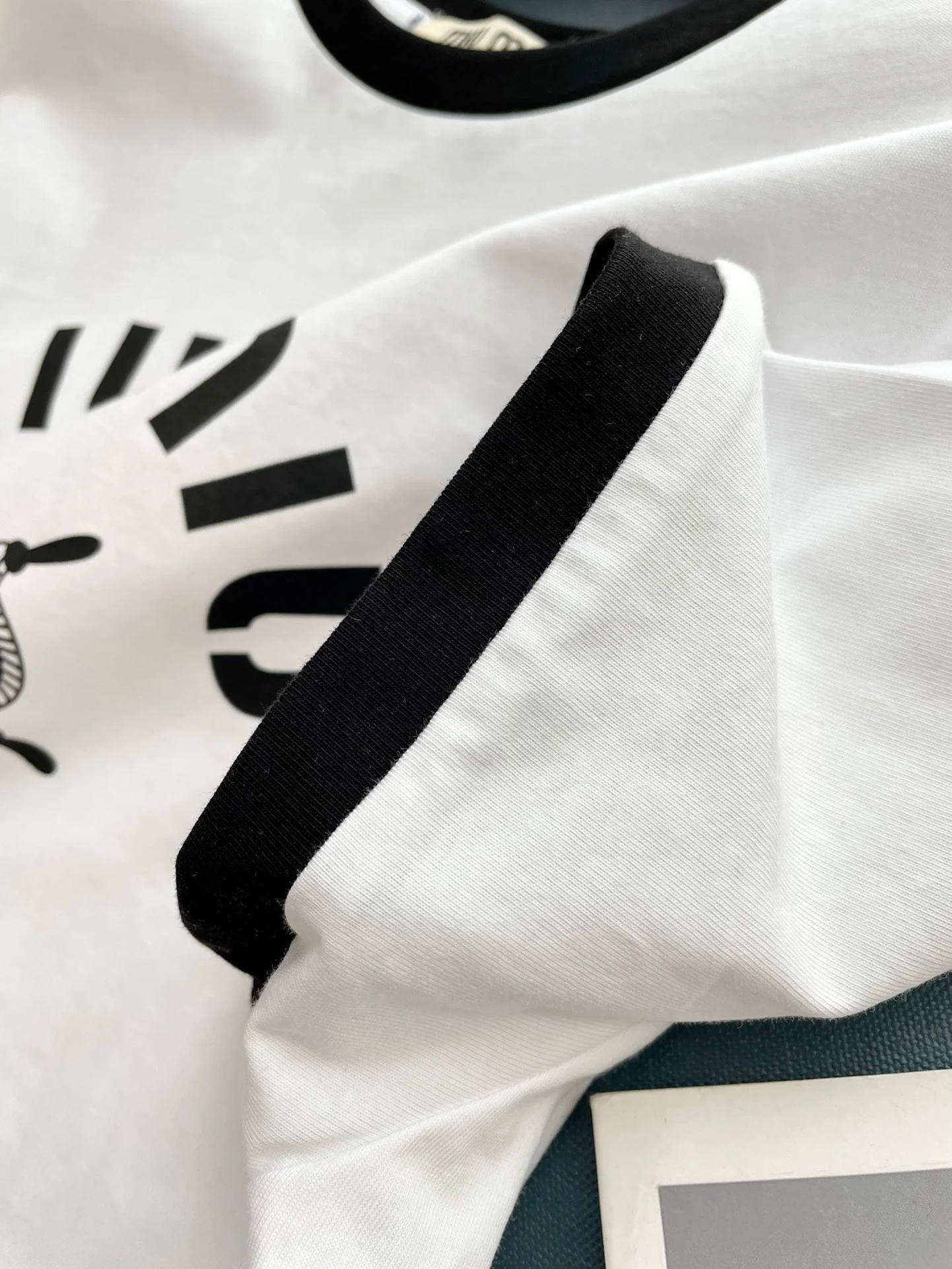 Футболка с коротким рукавом Miu Miu-2404 с рисунком руля