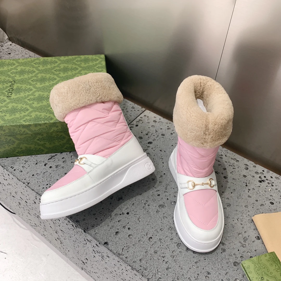 Gucci - Новинка сезона осень/зима 2022 - Шерстяные сапоги