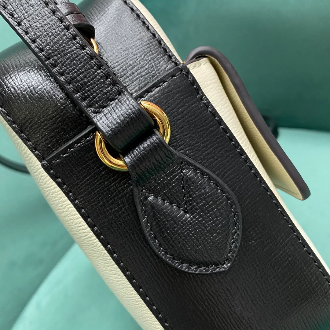 Сумка для фотоаппарата Gucci 1955 с пряжкой в ??виде подковы - 6