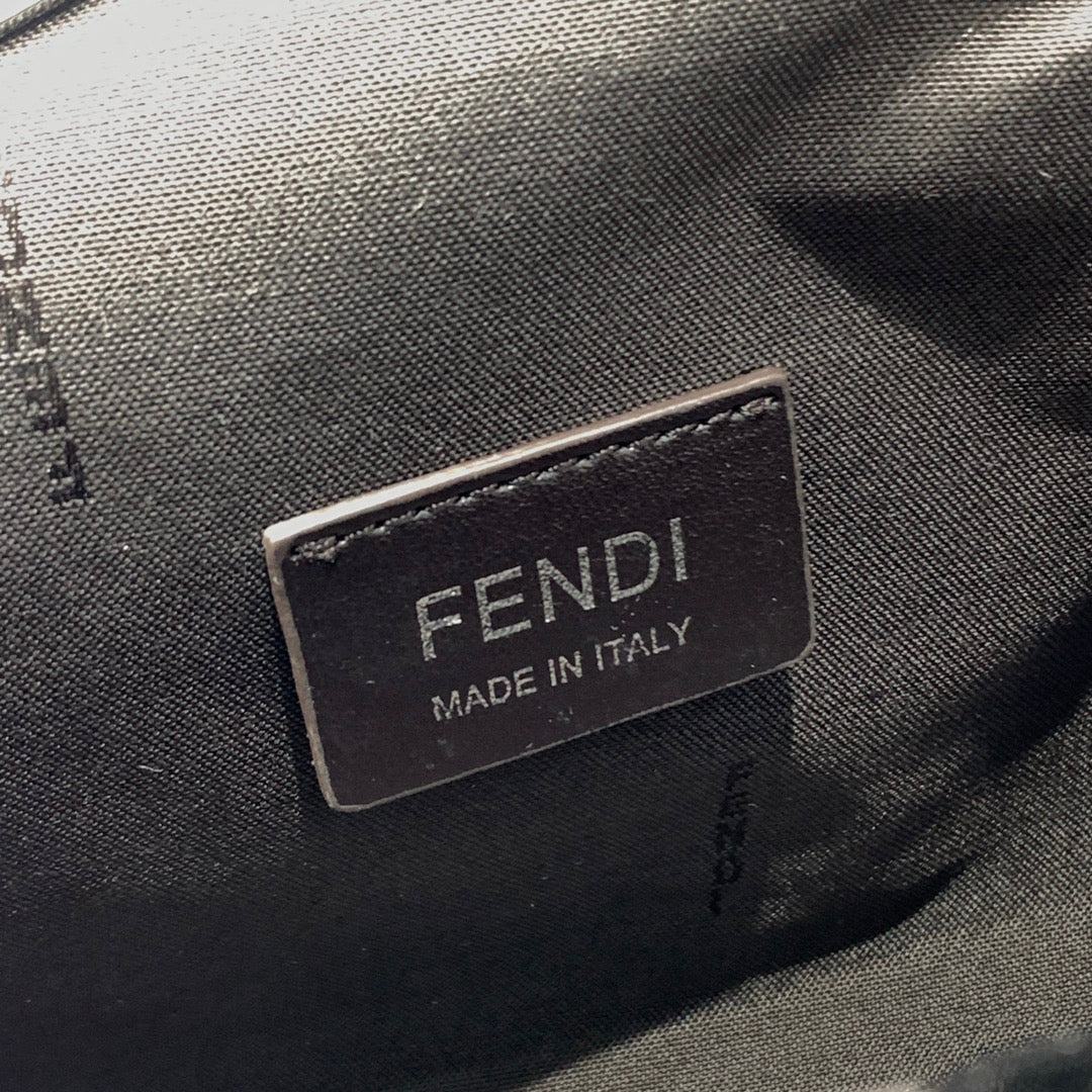 Сумка Fendi First Handbag - Маленькая - Матовое серебро с бриллиантовой отделкой