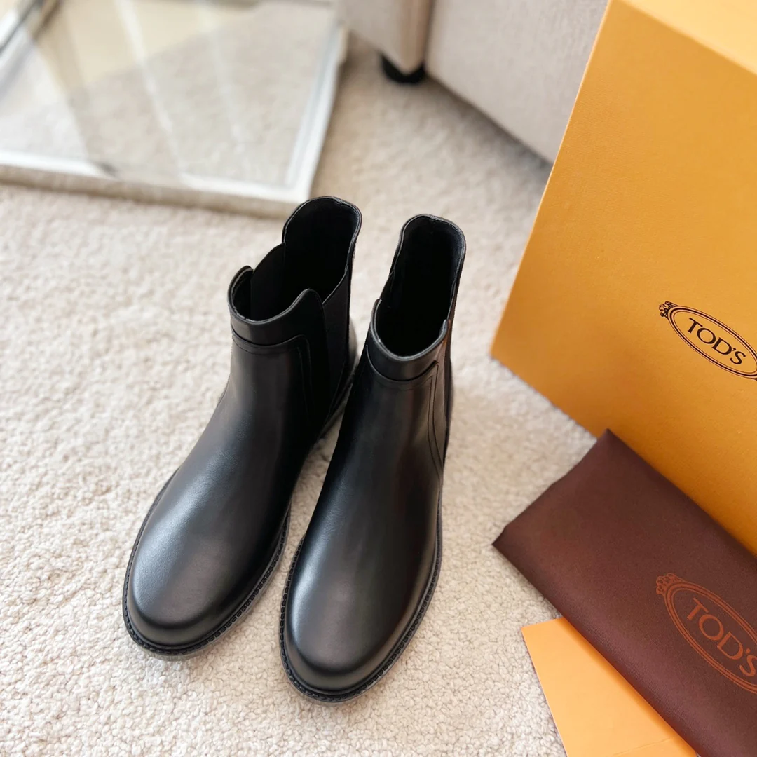 Tods - Классические кожаные ботильоны ?Челси?