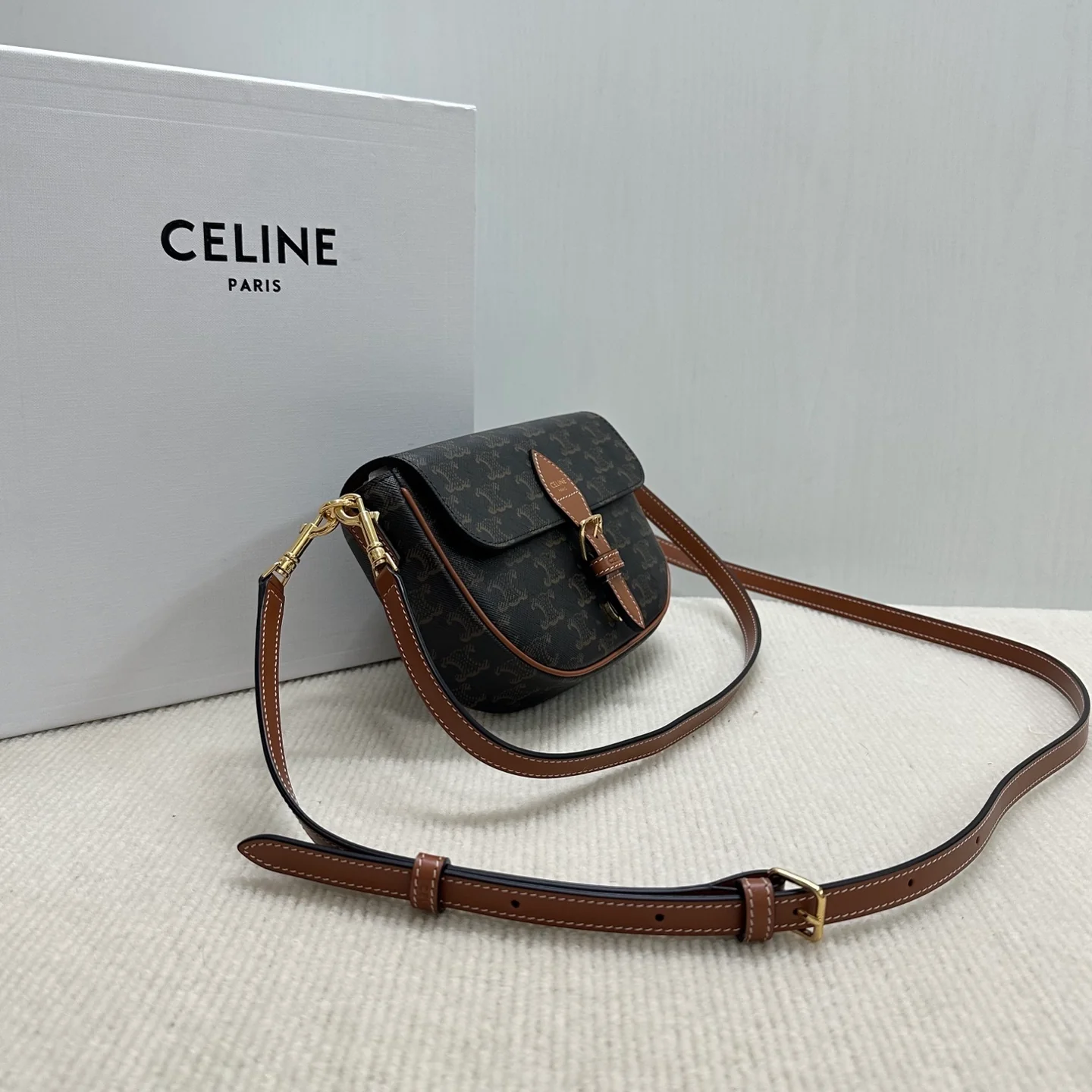 Сумка-седло Celine-Folco