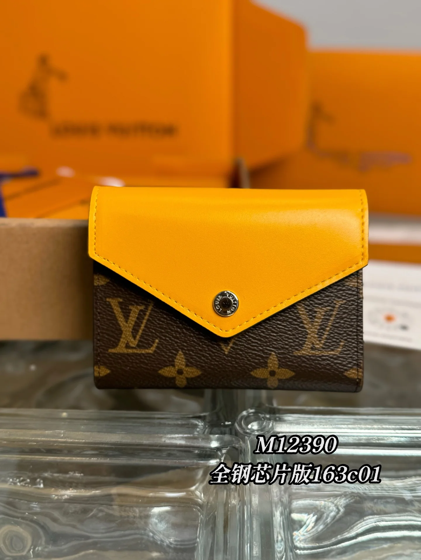 Кошелек LV-m12390-victorine - оранжевый