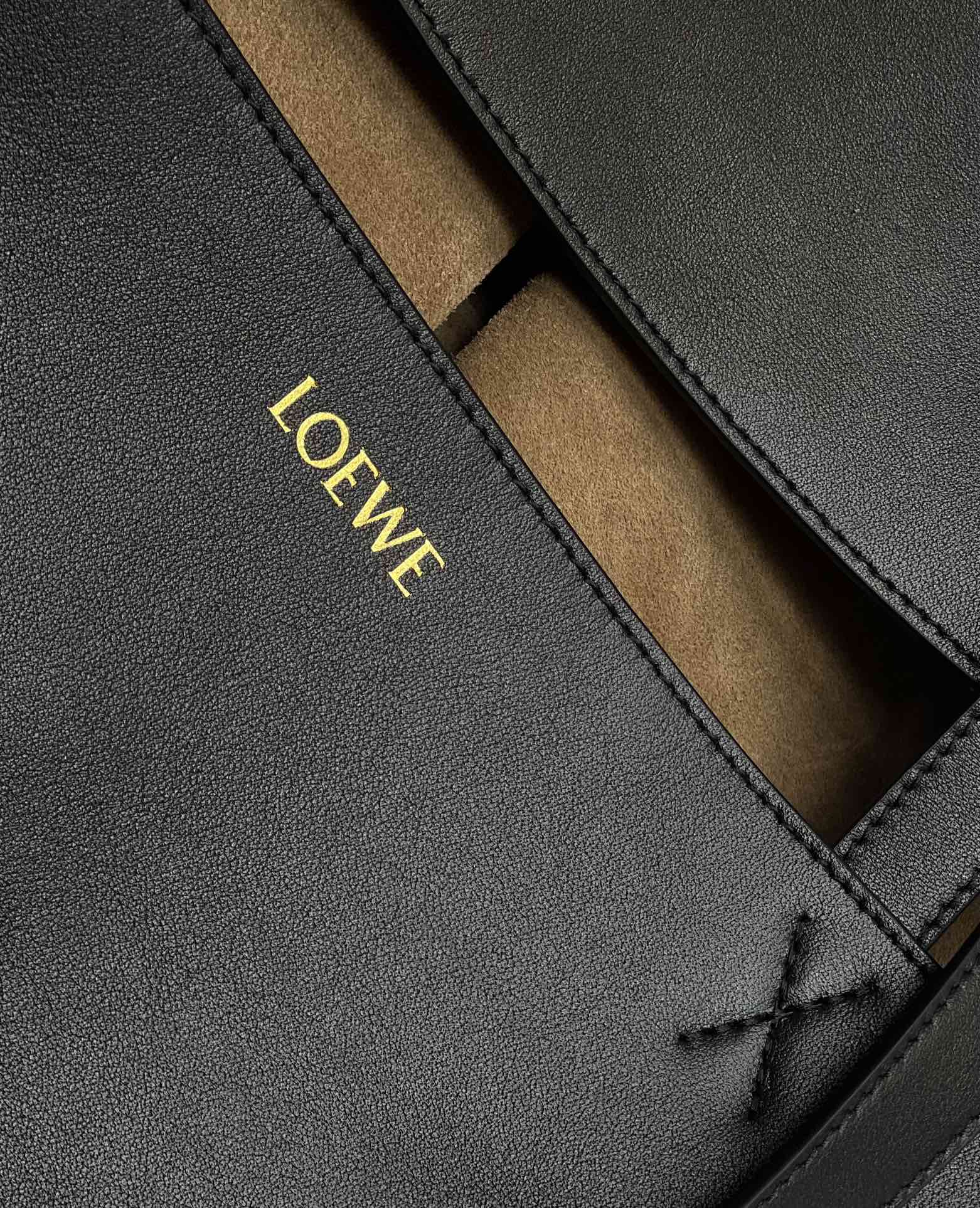 Сумка-тоут Loewe Puzzle Fold — классический черный