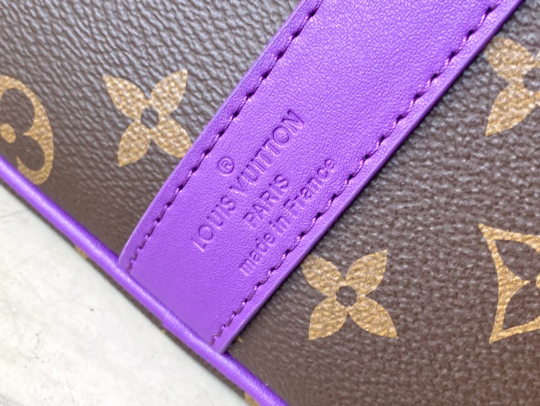 m46775-LV-keepall-bandouliere дорожная сумка-фиолетовая