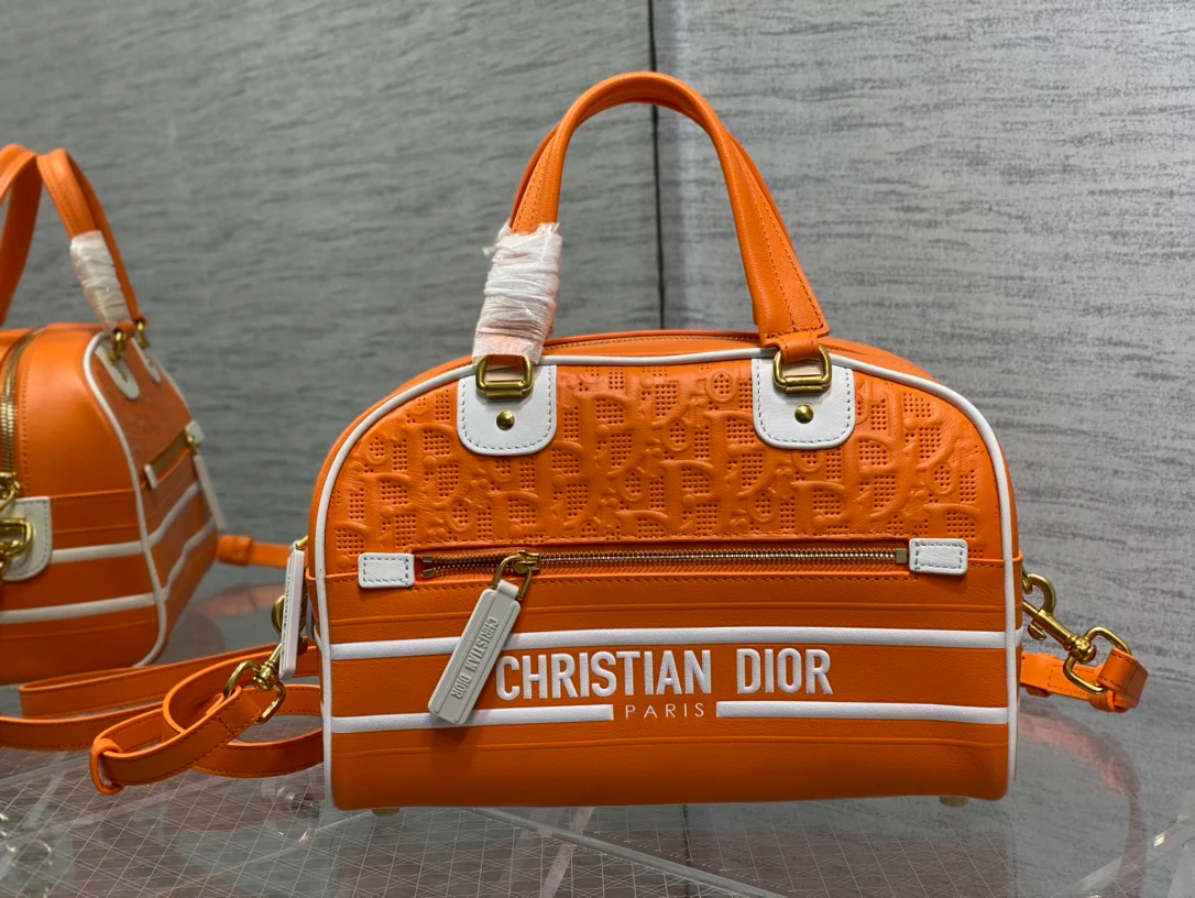 Сумка-боулинг Dior из коллекции весна/лето 2022 Vibe, средний размер - 3