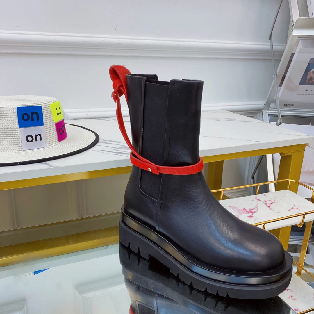 Обувь BV - BV - Уличный стиль, круглый носок - Ботинки Мартин