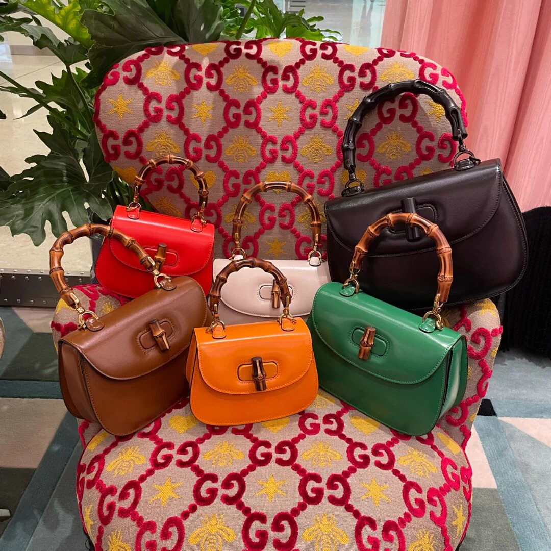 Сумка Gucci из коллекции Retro Bamboo - 8