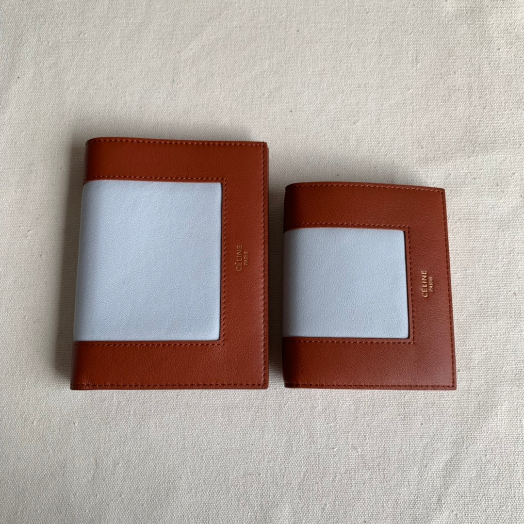 Селин - средней длины, кленово-коричневый с ледяным голубым