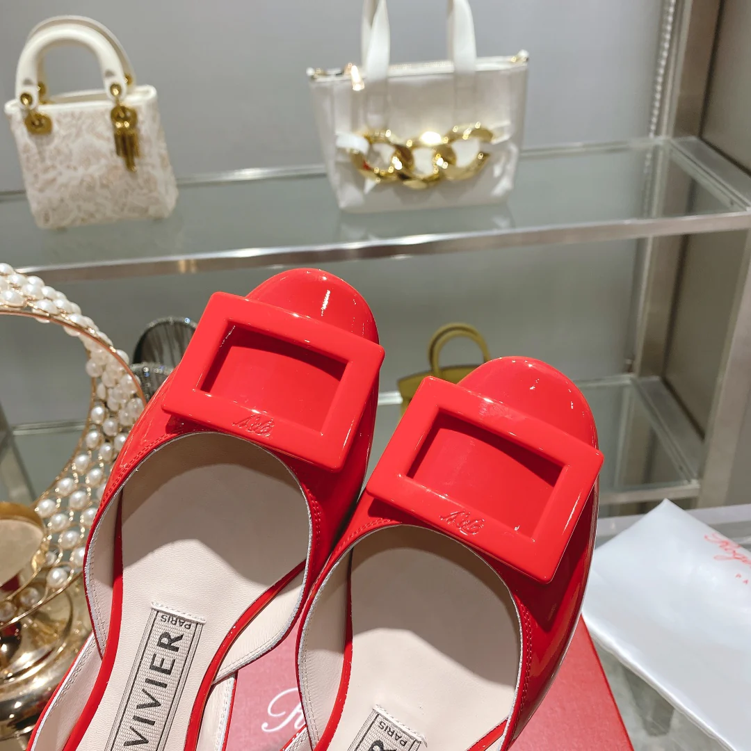 Обувь RV - Новинка осени 2022 - Балетки - Красные