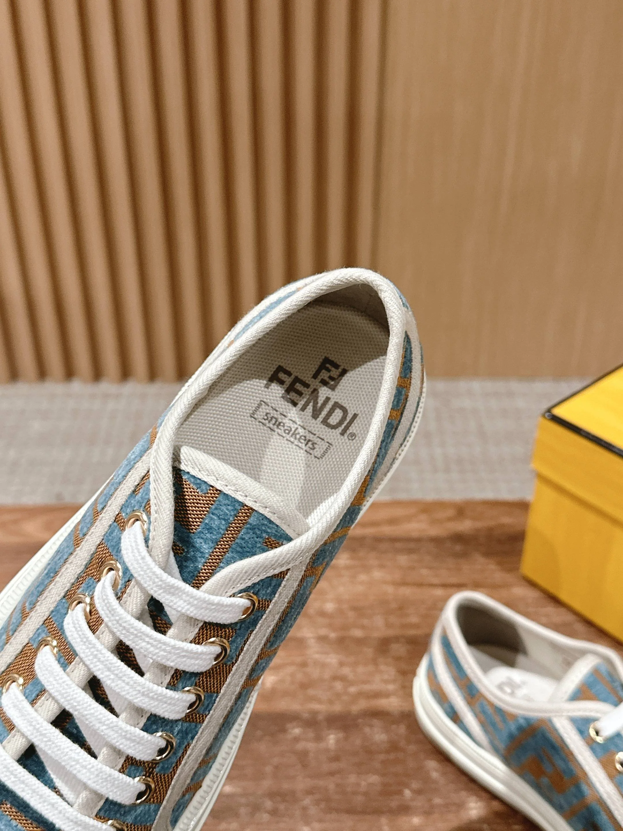 Кед Fendi - Повседневные балетки - Серые