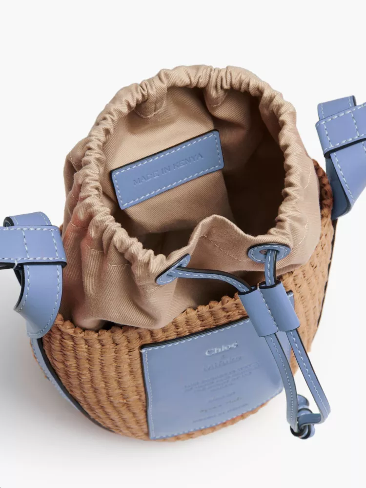 Корзинка Chloe - светло-голубая