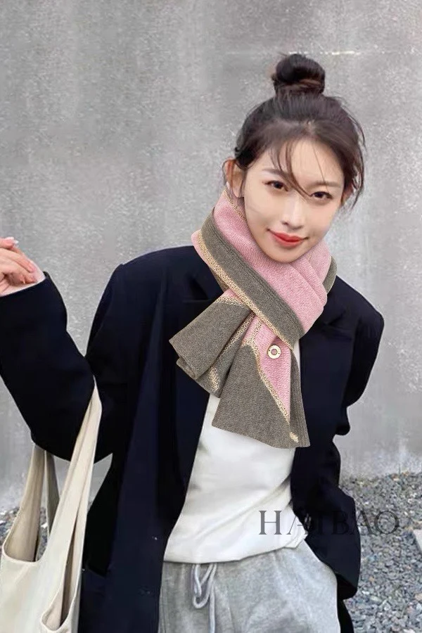 Шарф Loro Piana 2024 с золотой нитью — 27-136