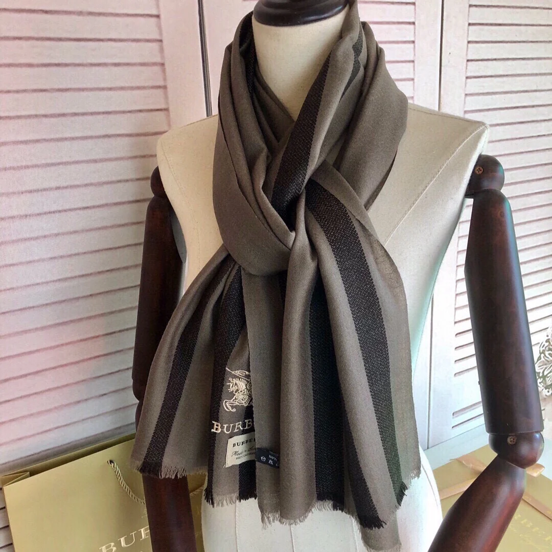 Кашемировый шарф Burberry - 45 см - 180 см - 1