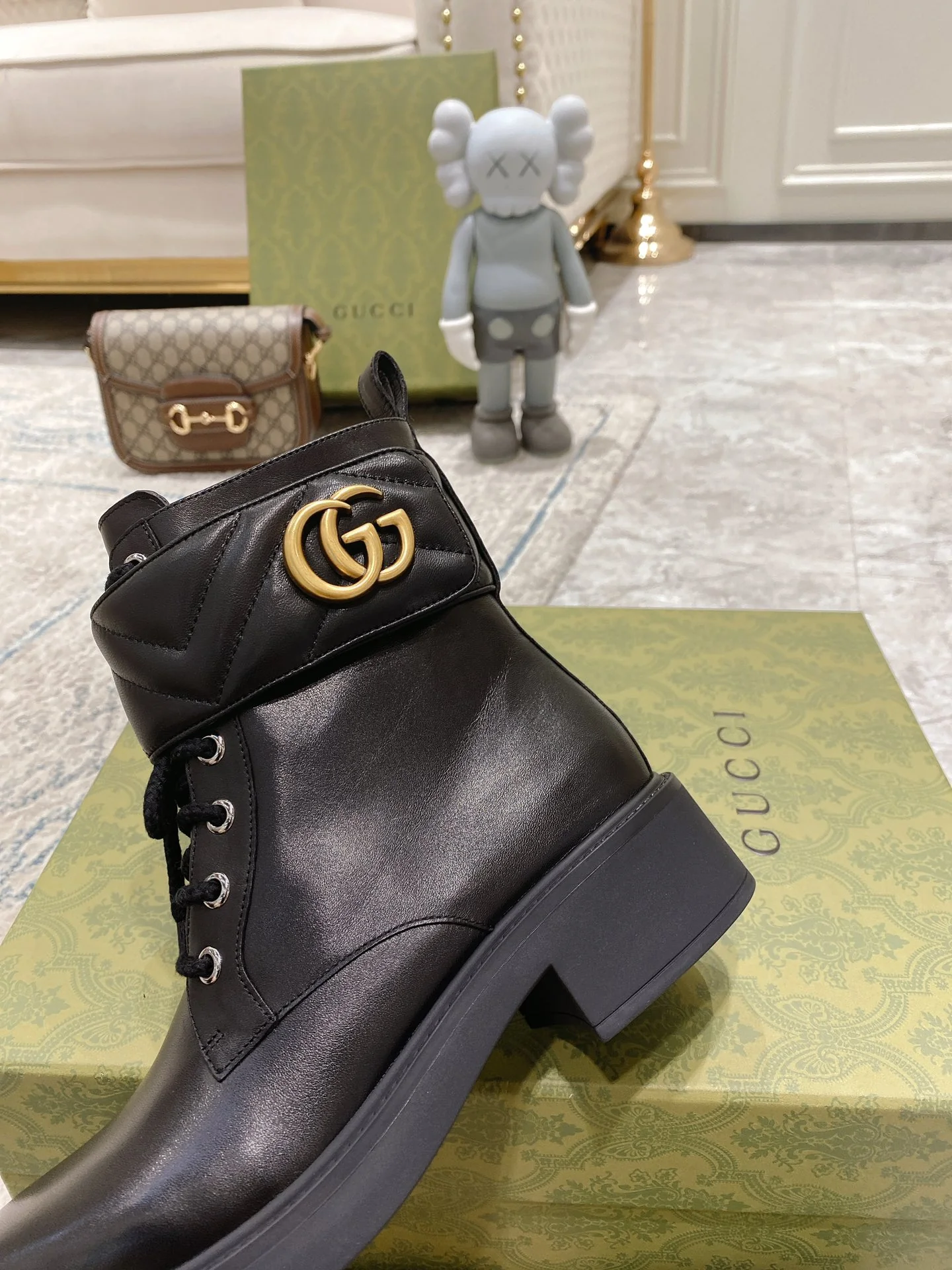Ботинки Gucci 22ss Dr. Martens