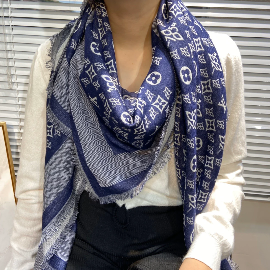 Шаль LV Monogram - 142 - 5 см - 2