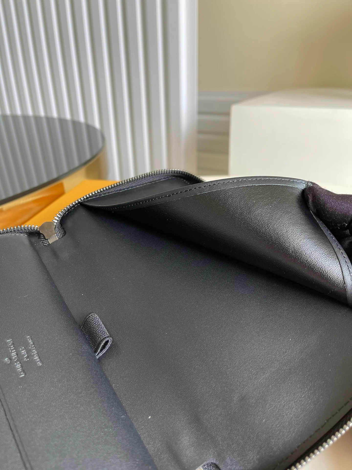 Мужской длинный кошелек/клатч LV-N60003 с тиснением и застежкой-молнией