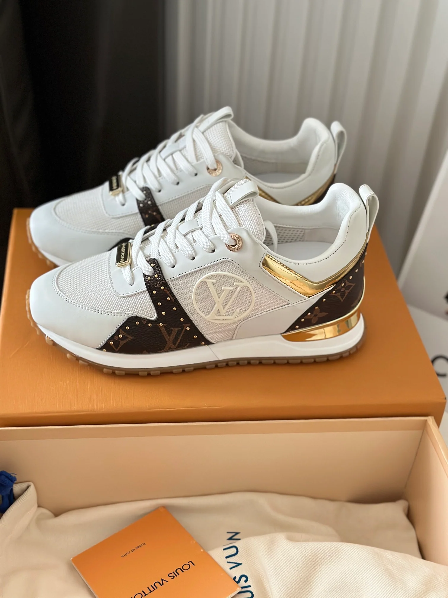 Кроссовки LV Runaway - серия Milk Tea Brown - модель 1