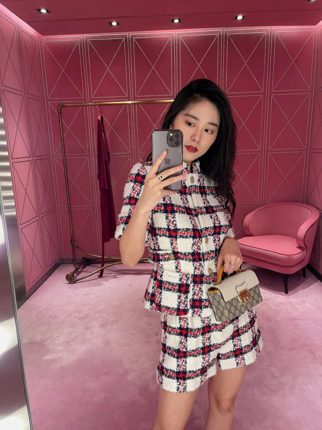 Замок Gucci - Теплый желтый - 18-5-11 см