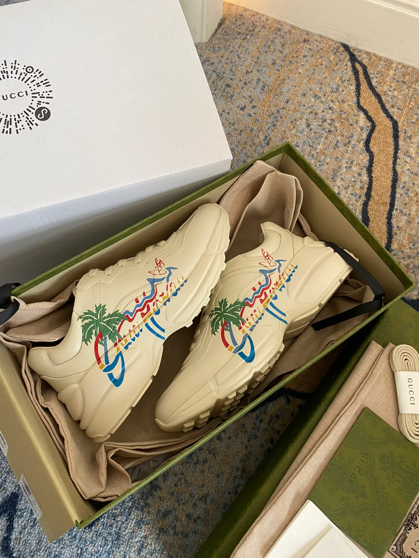 Gucci - Массивные туфли - 13