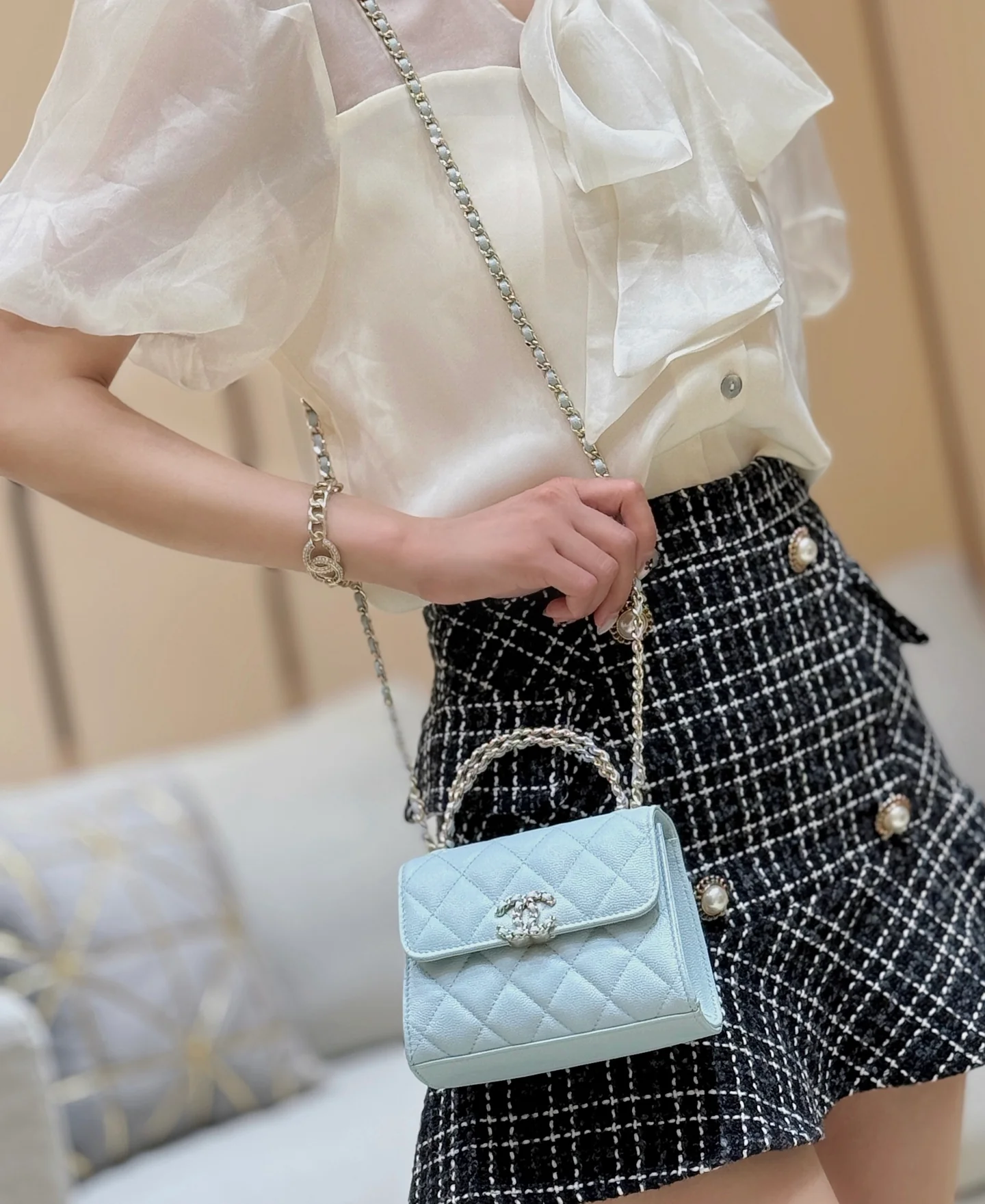 Сумка Chanel 25s Kelly Handle Bag