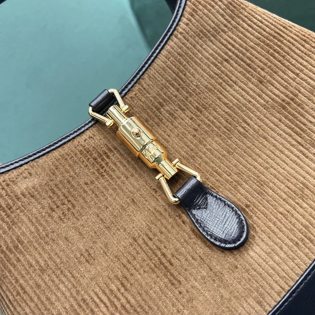 Gucci Jackie 1961 Полосатый бархат - 3