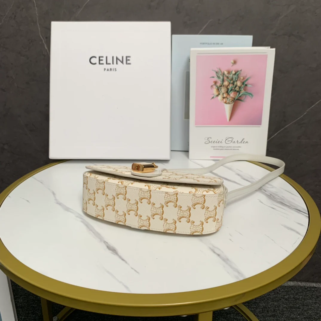 Клатч Celine Tabou - белый