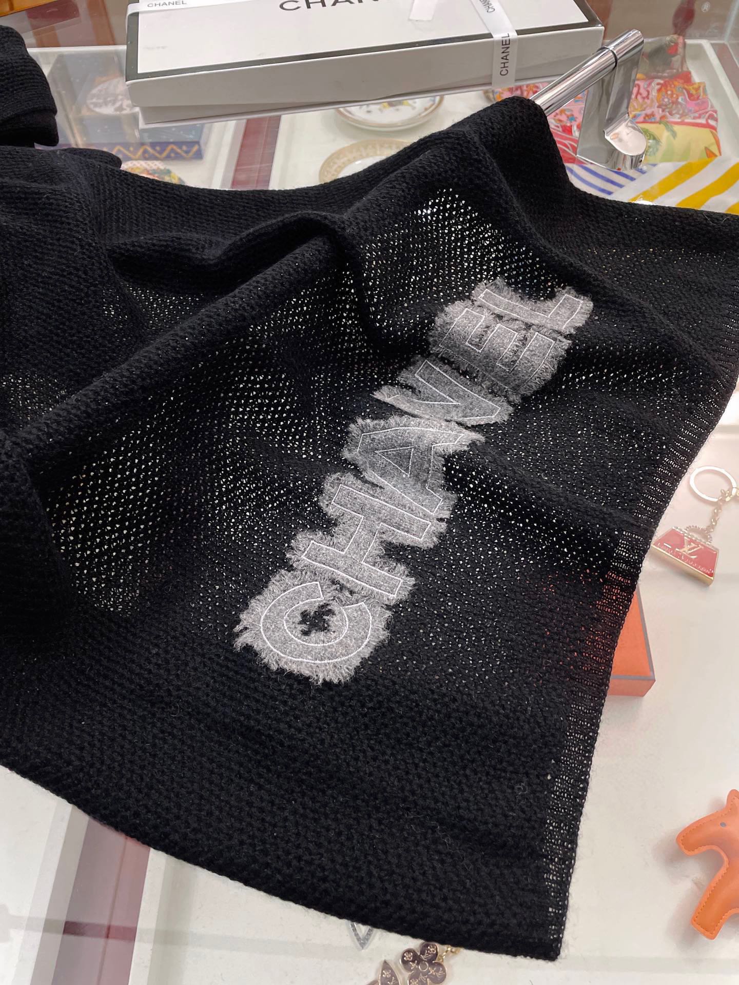 Кашемировый шарф Chanel