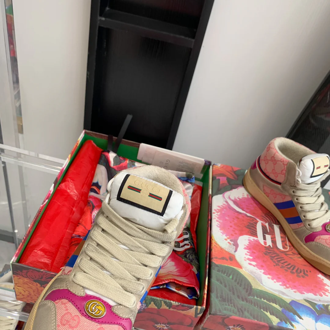Высокие кроссовки Gucci - Грязные кроссовки - Кроссовки - 2