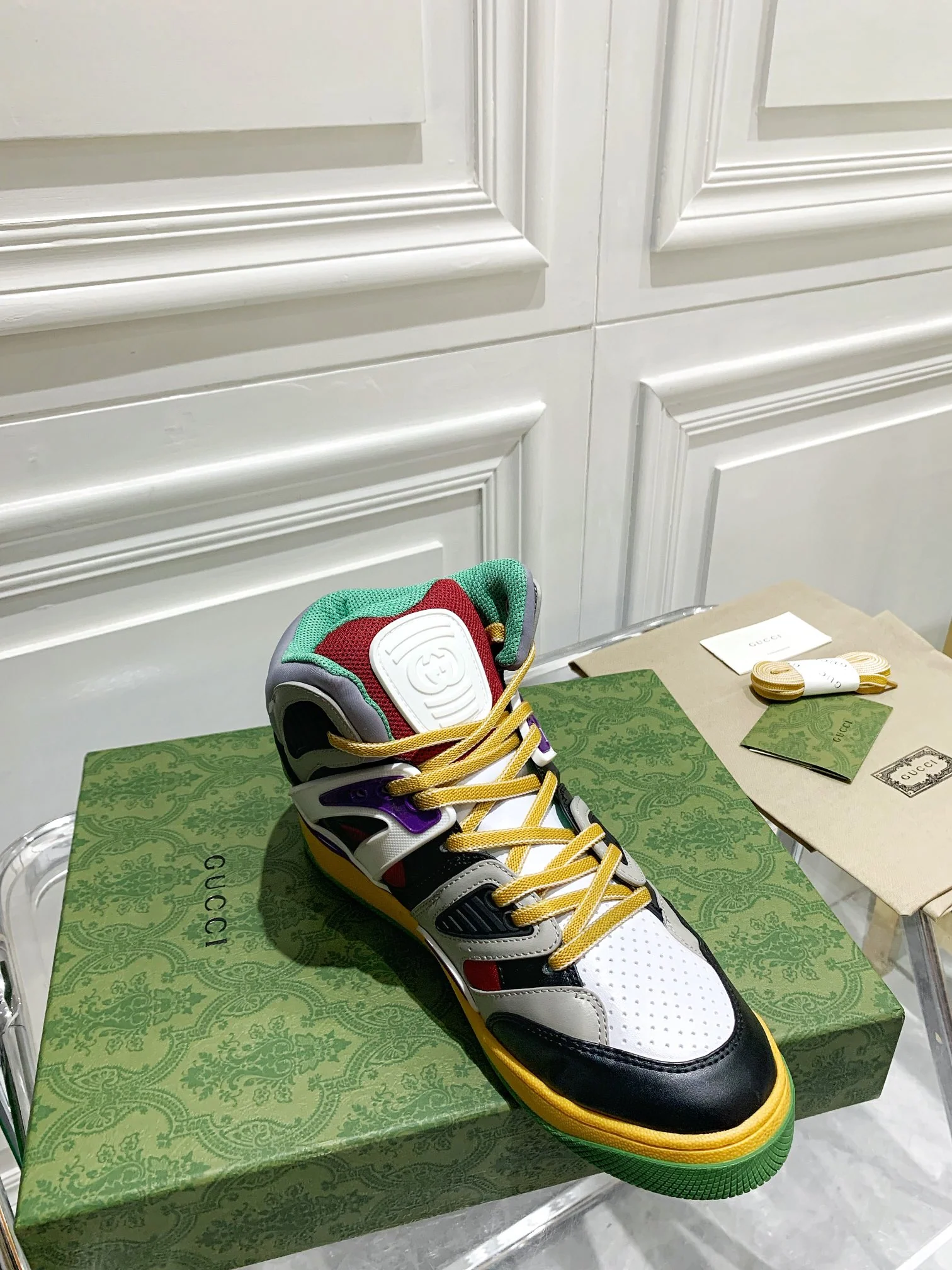 Высокие кроссовки Gucci