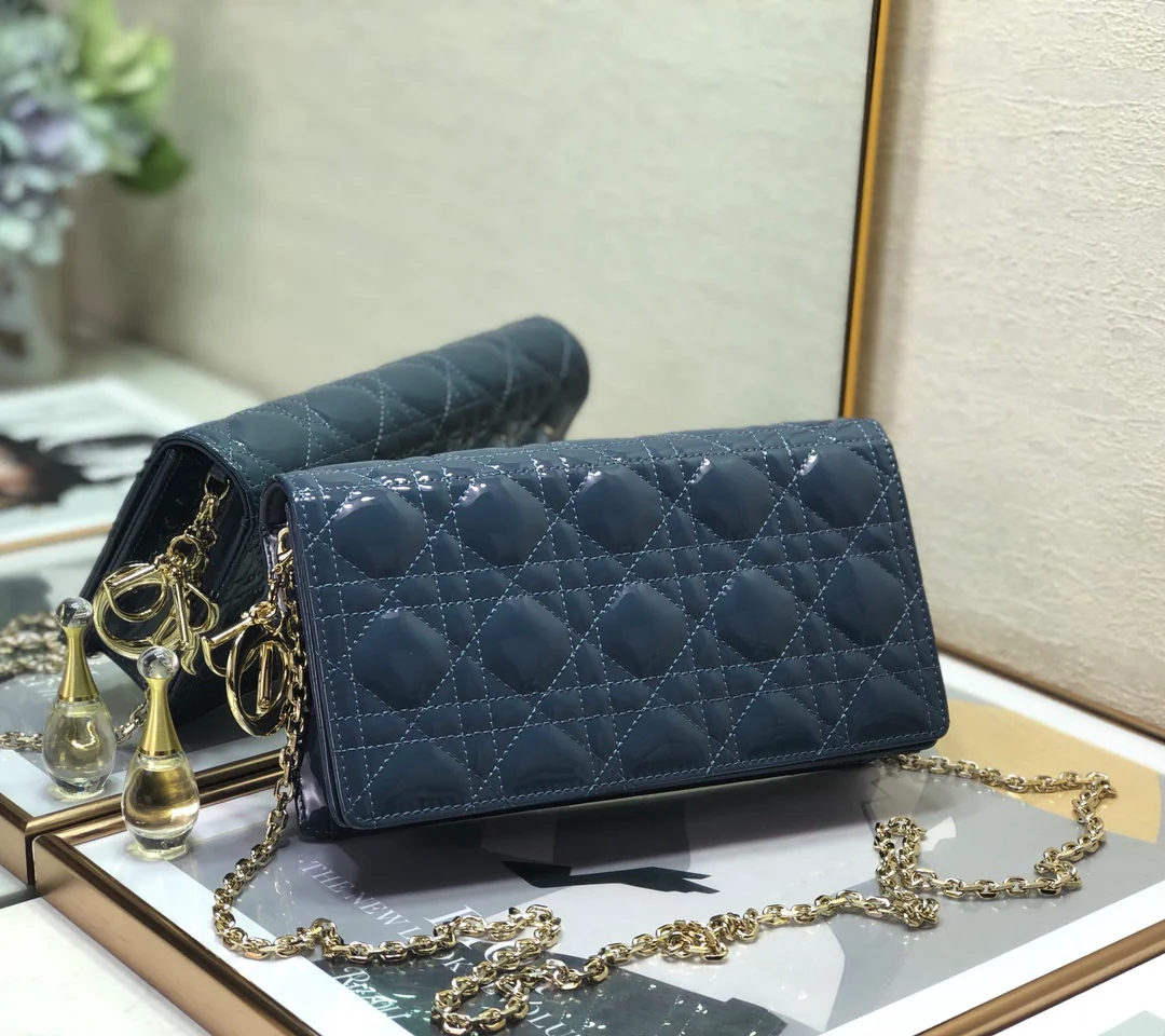 Dior 藤格纹三合一包-22cm