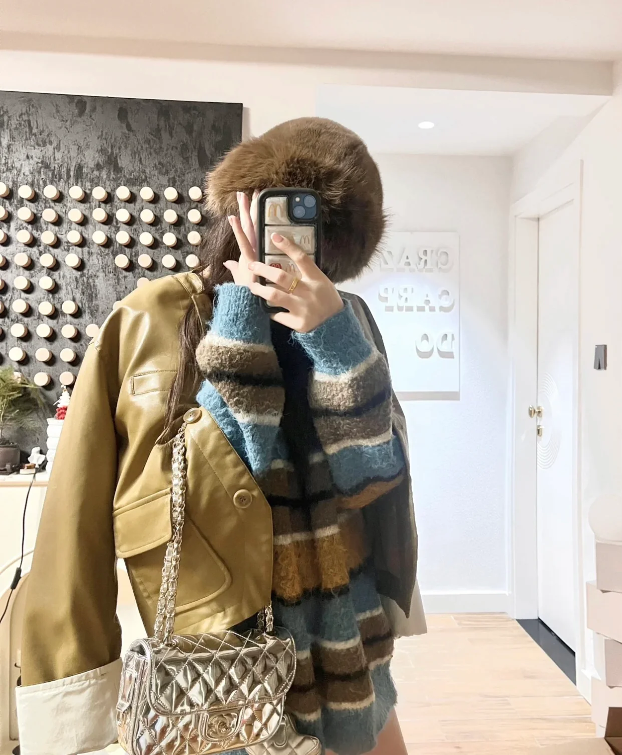 Весенняя коллекция Chanel - 24c - Сумка CF Star Flap Bag - Серебристый