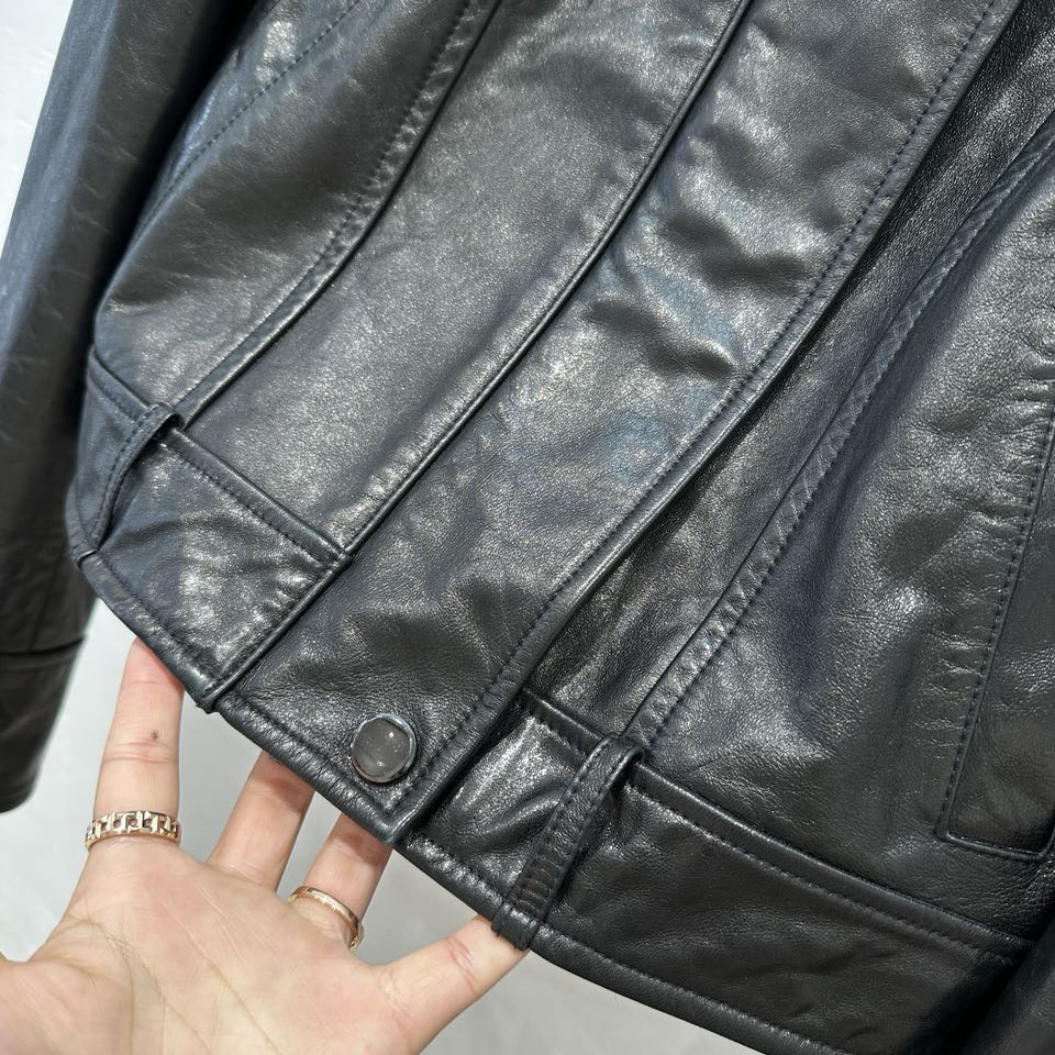 Balenciaga - 2403 - Новинка ранней весны - Двусторонняя куртка с воротником-стойкой